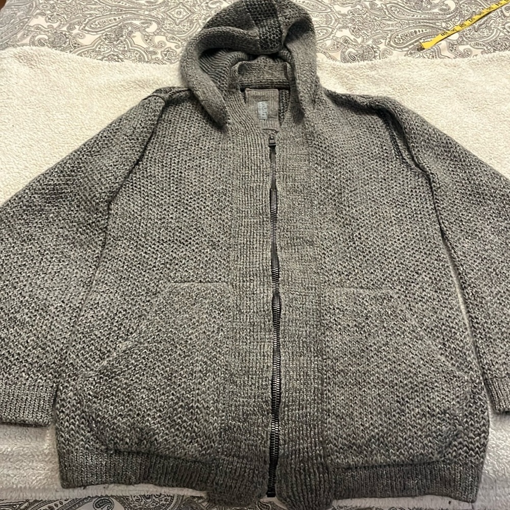 Transit grey hoodie sweater